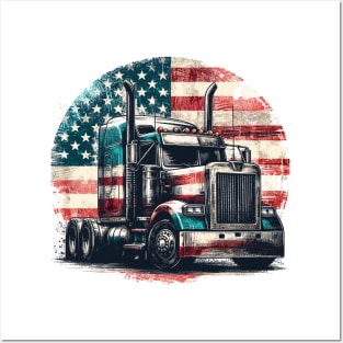 Truck Tractor Posters and Art